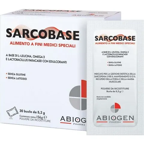 ABIOGEN PHARMA SpA Abiogen Pharma, Sarcobase, 30 Bustine – immagine 3