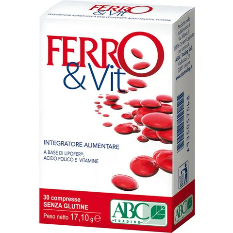 abc trading Ferro&vit 30 compresse – immagine 2