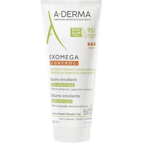 a-derma Exomega control balsamo emolliente 200 ml – immagine 3