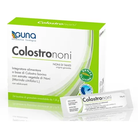 Guna ColostroNoni Integratore Intestinale 24 Bustine Orosolubili – immagine 3