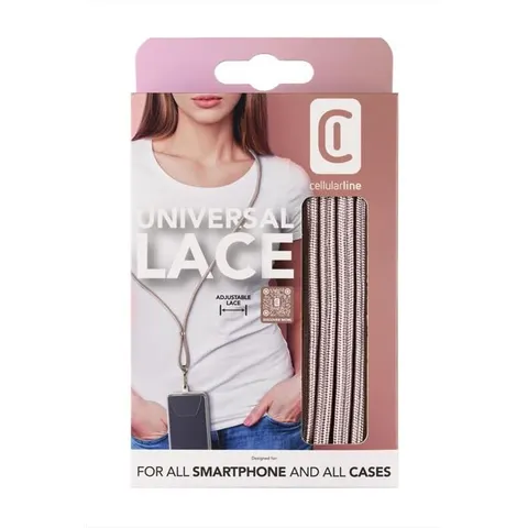 Cellular Line Laccio Da Collo Universale Per Smartphones-pink – immagine 2