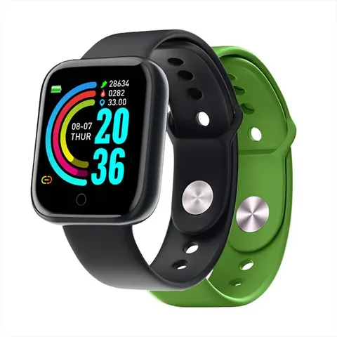 CELLY Trainerbeatgn Fit Tracker Con Doppio Cinturino-nero – immagine 2