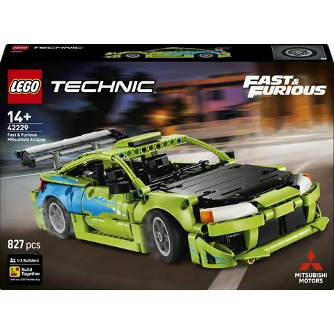 Lego Technic Auto Mitsubishi Eclipse Fast and Furious 42229 – immagine 4