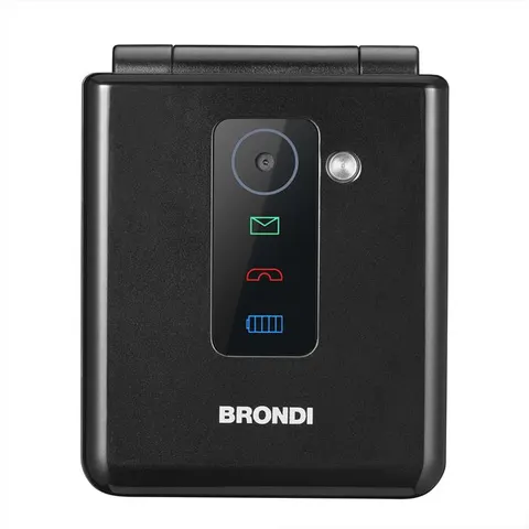 Brondi Cellulare Flipper-black Metal – immagine 4