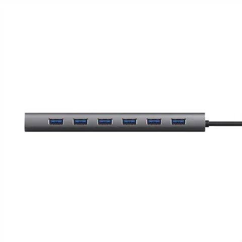 Trust Halyx 7 Port Usb Hub-grey – immagine 3