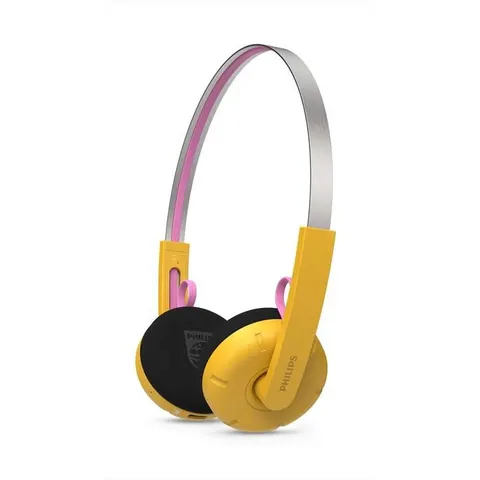 Philips TAMS1YL/00 CUFFIE WIRELESS, Giallo – immagine 3