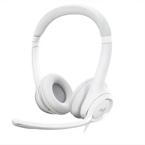 Logitech Cuffia Con Microfono H390-bianco – immagine 2