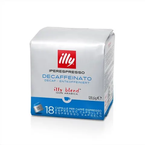 ILLY 18 Capsule Caffè Iperespresso Decaffeinato – immagine 2
