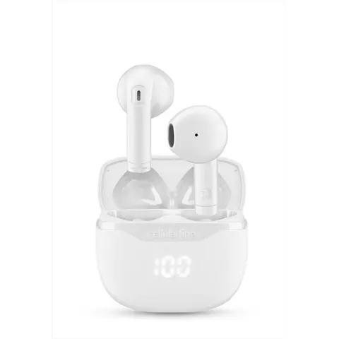 Cellular Line Auricolari Bluetooth CORE Btcoretwsw Bianco – immagine 2