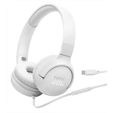 JBL TUNE 520C CUFFIE, Bianco – immagine 2