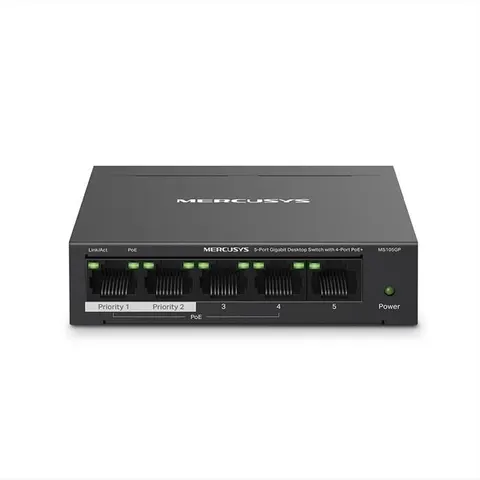 MERCUSYS SWITCH MS105GP Switch 5 porte, Gigabit – immagine 2