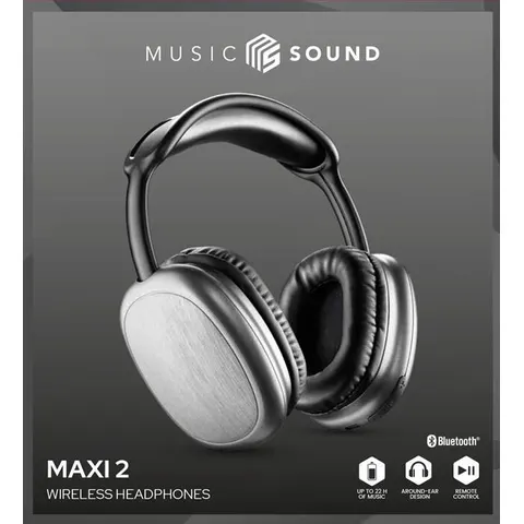 Cellular Line Cuffie Bluetooth Btheadbmsmaxi2k-nero – immagine 3