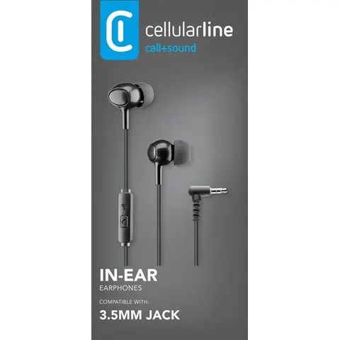 Cellular Line In-ear Nero – immagine 3