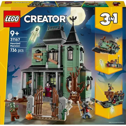 Lego Creator Villa Spettrale 31167, – immagine 3