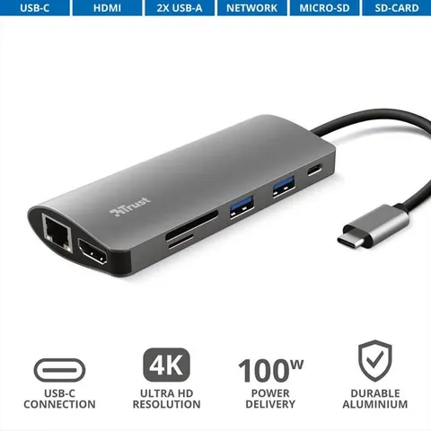 Trust -Dalyx 7-in-1 USB-C – immagine 2
