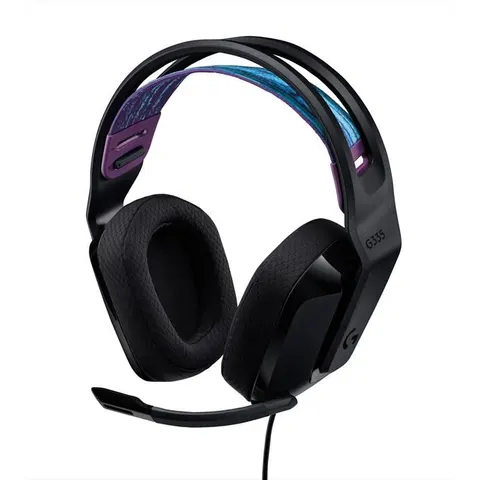 Logitech G335 Wired Gaming Headset Nero – immagine 2