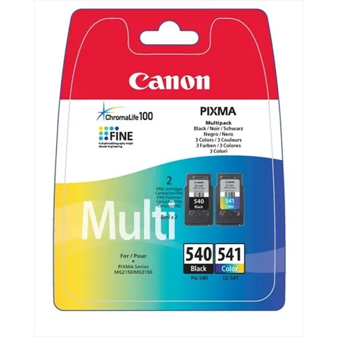 Canon Pg-540/cl-541 Multipack-black, Colors – immagine 3