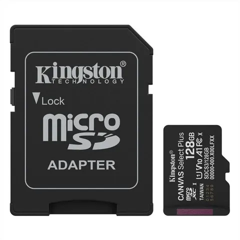 Kingston Memoria Microsd Canvas Select Plus Sdcs3/128gb-nero – immagine 2