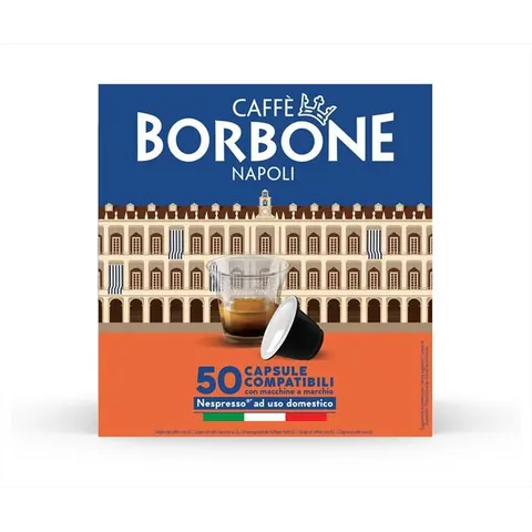 CAFFE BORBONE Miscela Decisa Comp. Nespresso 50 Caps – immagine 2