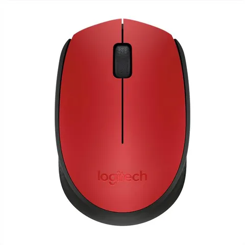 Logitech M171 Red-rosso / Nero – immagine 2