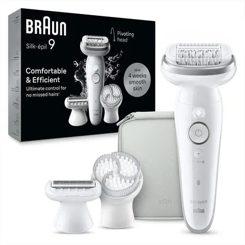 Braun Silk-Épil 9 9-061 Bianco / Argento – immagine 3