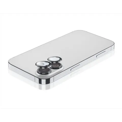 Cellular Line Camera Lens Ring iPhone 16/16 Plus-transparent – immagine 2