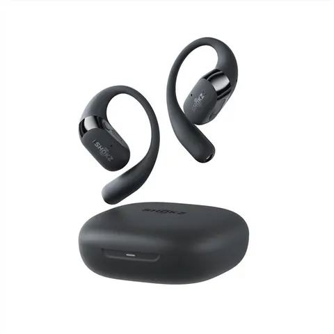 SHOKZ OPENFIT 2 + AURICOLARI WIRELESS, Nero – immagine 3