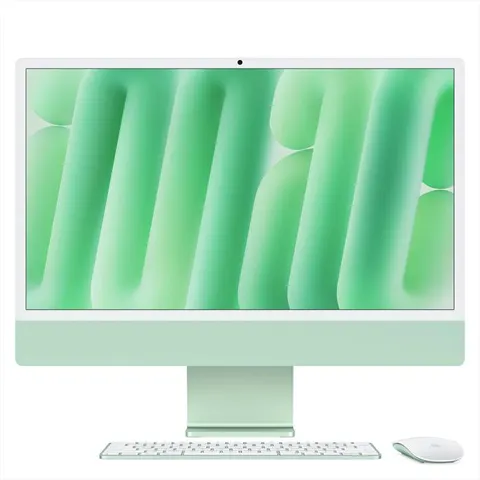 Apple iMac 24'', Chip M4, 8 CPU GPU, 16GB, 256GB Verde – immagine 2