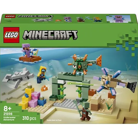 Lego Minecraft Avventura subacquea 21598 – immagine 2