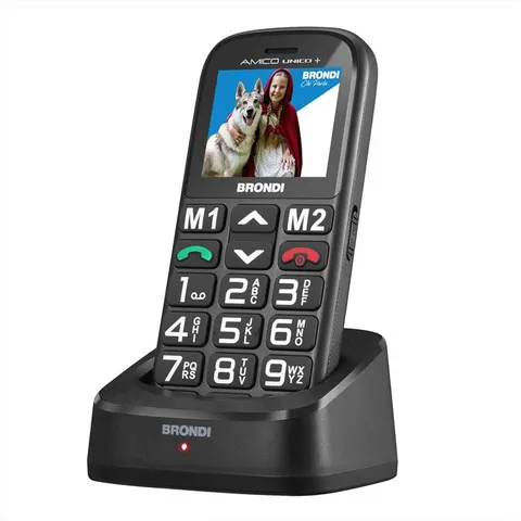 Brondi Cellulare Amico Unico+-black – immagine 2