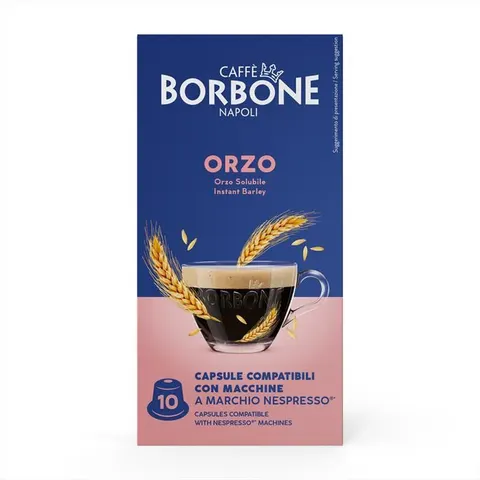 CAFFE BORBONE Espresso D'orzo Comp. Nespresso 10 Pz – immagine 2