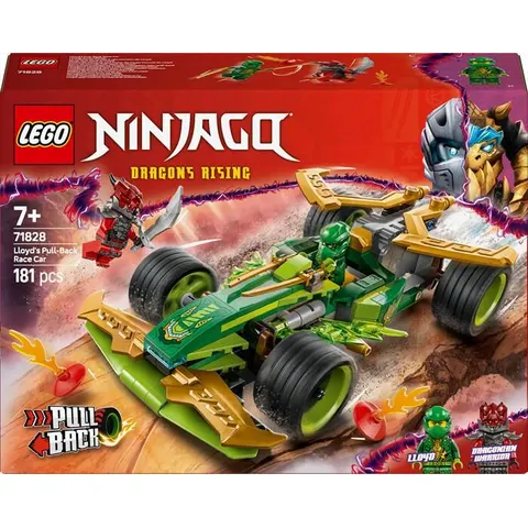 Lego NINJAGO Racer pull-back di Lloyd 71828 – immagine 3