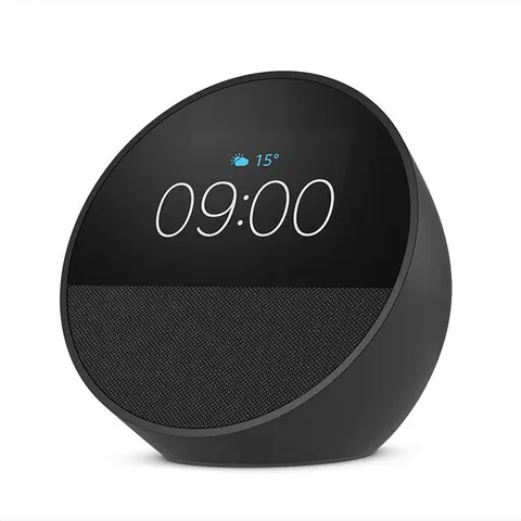 AMAZON Nuovo Echo Spot (modello 2024)-nero – immagine 3