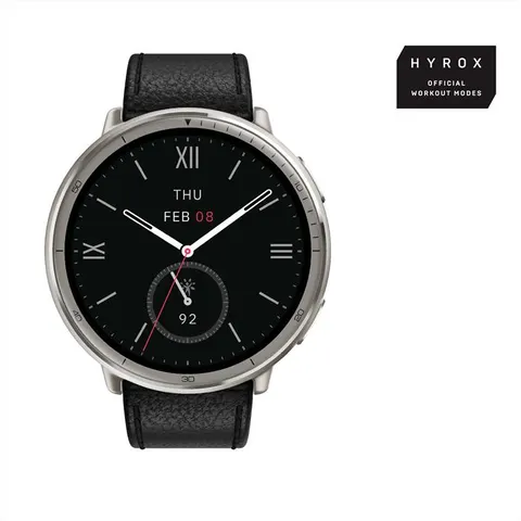 AMAZFIT ACTIVE 2 ROUND PREMIUM ED 33,5MM Black+red – immagine 4