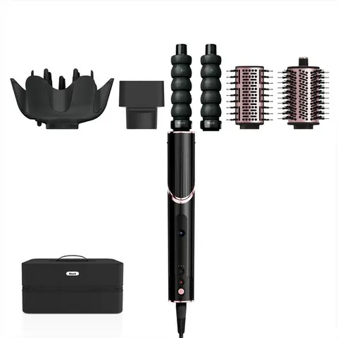 SHARK Styler Asciugacapelli Flexstyle Complete Set-nero E Rosa Gold – immagine 2