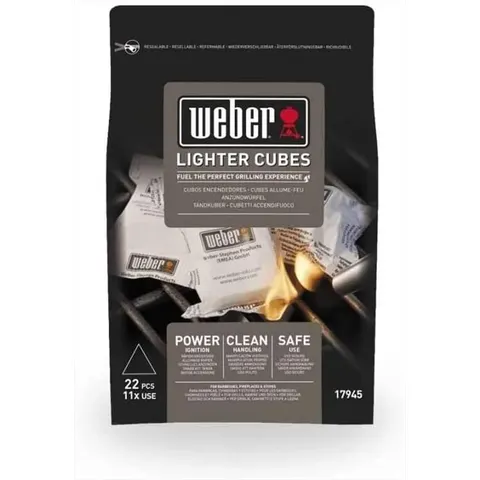 Weber Cubetti Accendifuoco Confezione Singola – immagine 2