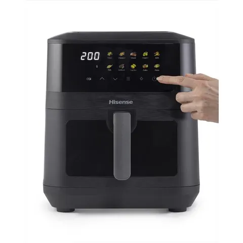 Hisense Friggitrice ad aria Haf2100dcd Nero – immagine 2