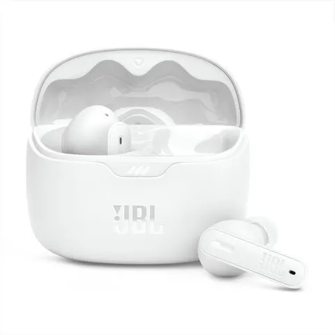 JBL Auricolari Bluetooth Tune Beam-bianco – immagine 2