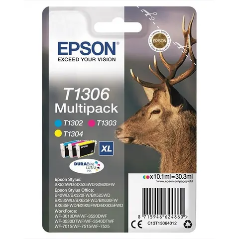 Epson C13t13064022-multipack (c,m,y) – immagine 2