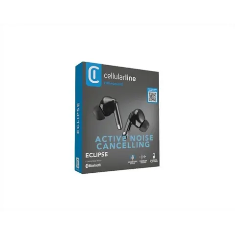 Cellular Line Auricolare Bluetooth Bteclipsetwsk Nero – immagine 2