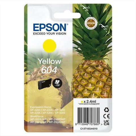 Epson Cartuccia Ananas 604 Giallo – immagine 3