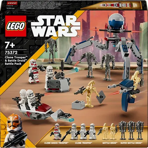 Lego Star Wars Battle Pack Clone Trooper e Battle Droid 75372 – immagine 3