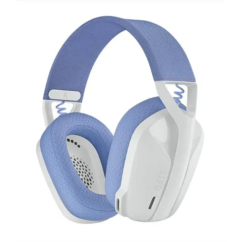 Logitech G435 Lightspeed Wireless Gaming Headset-bianco – immagine 2