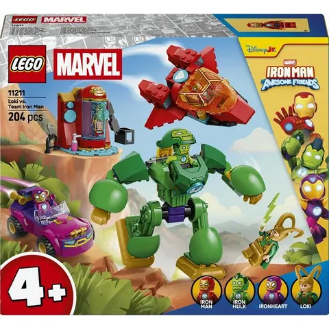 Lego Marvel Loki vs. Team Iron Man 11211 – immagine 3