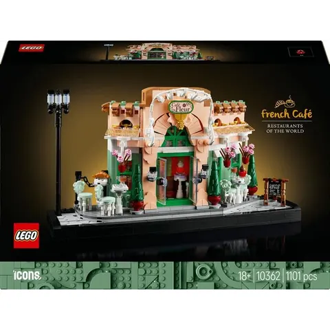 Lego Icons Café Francese 10362 – immagine 3