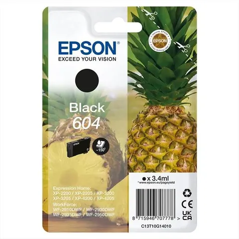 Epson Cartuccia Ananas 604 Nero – immagine 4