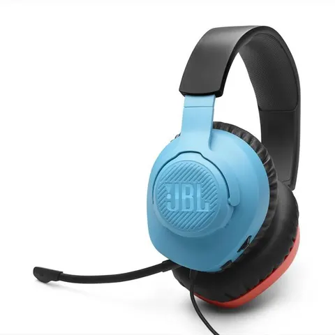 JBL QUANTUM 100N CUFFIE PC, Rosso e Blu – immagine 3