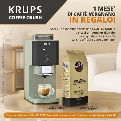 Krups Macchina Da Caffè Automatica Sa401le0-verde – immagine 2