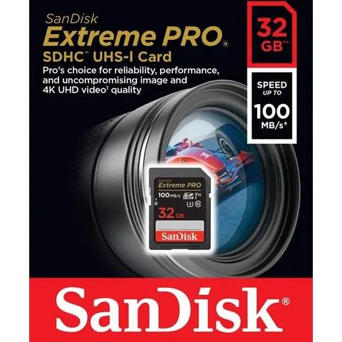SanDisk Supporto Sd Extreme Pro V30 U3 32gb – immagine 2