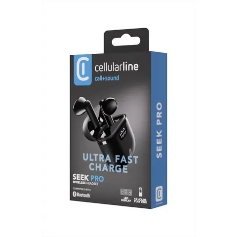 Cellular Line Auricolare Bluetooth Btseekprotwsk Nero – immagine 2